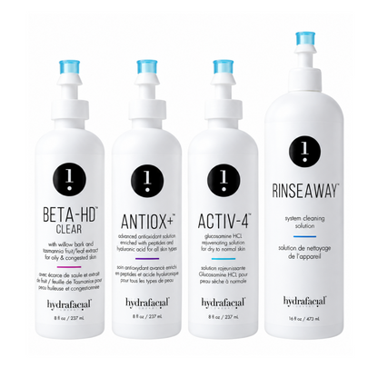 Hydrafacial Peeling Solution Dermabrasion Treatment Pack (4pc)