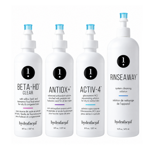 Hydrafacial Peeling Solution Dermabrasion Treatment Pack (4pc)