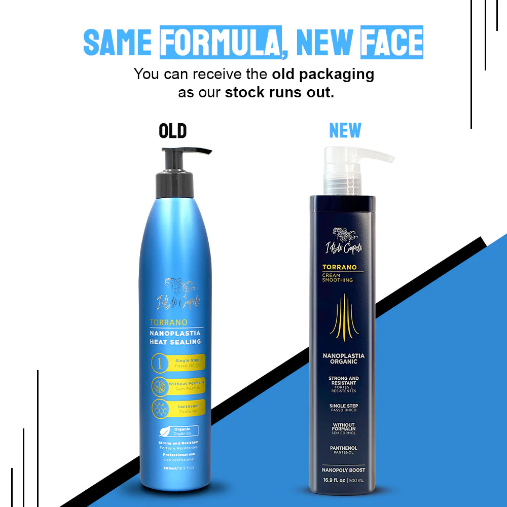 I Belli Capelli Torrano Nanoplasty Heat Sealing & Felps Omega XBTX Duo