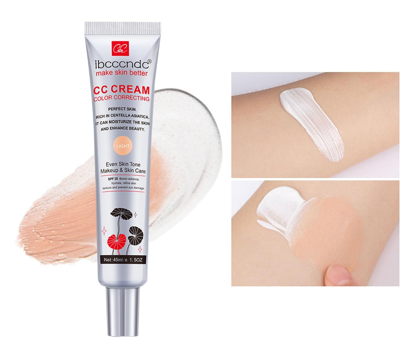Ibcc CC Cream Color Correcting Beauty 45ml light
