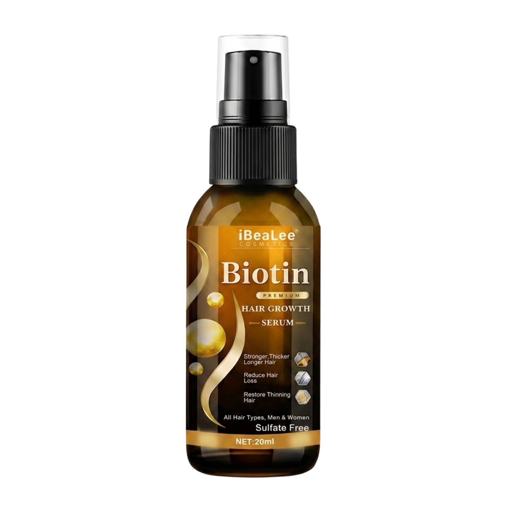 Ibealee Premium Biotin Hair Growth Serum 20ml