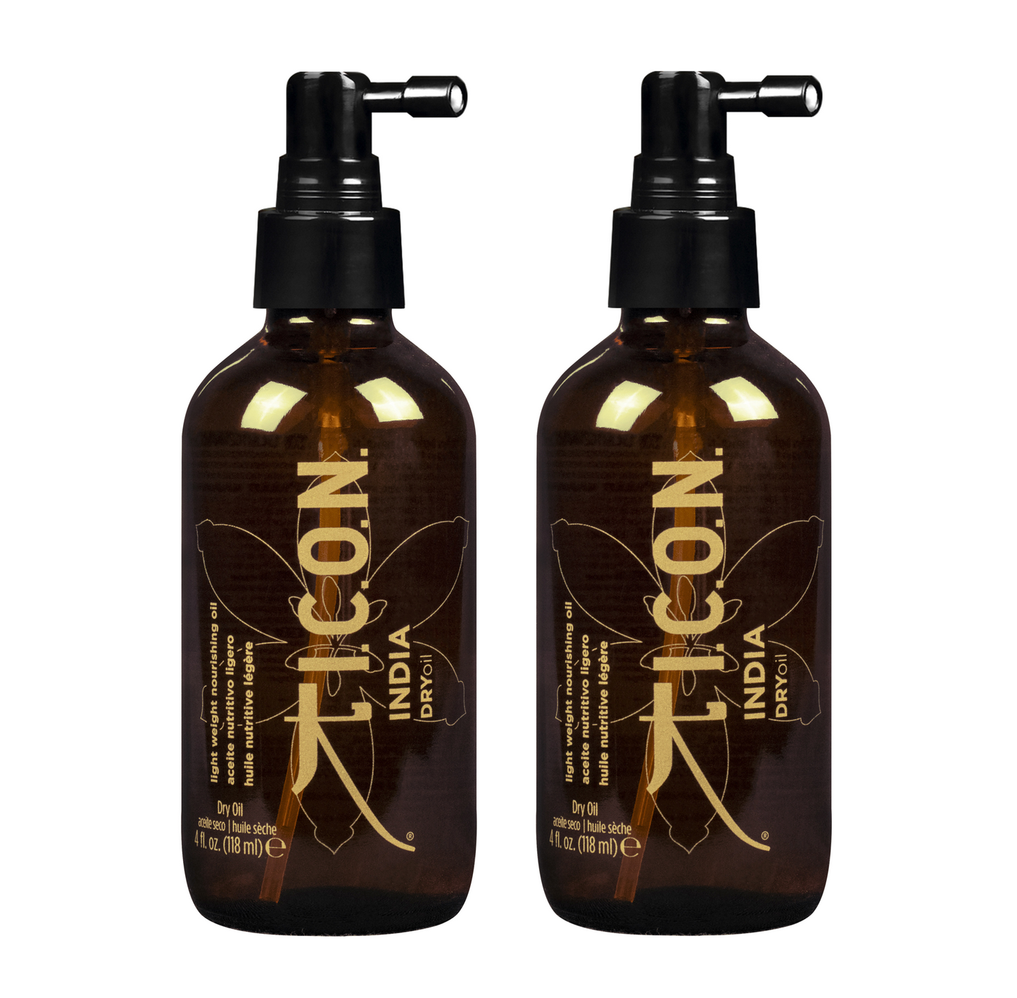 Icon India Nourishing Dry Oil 118ml Duo