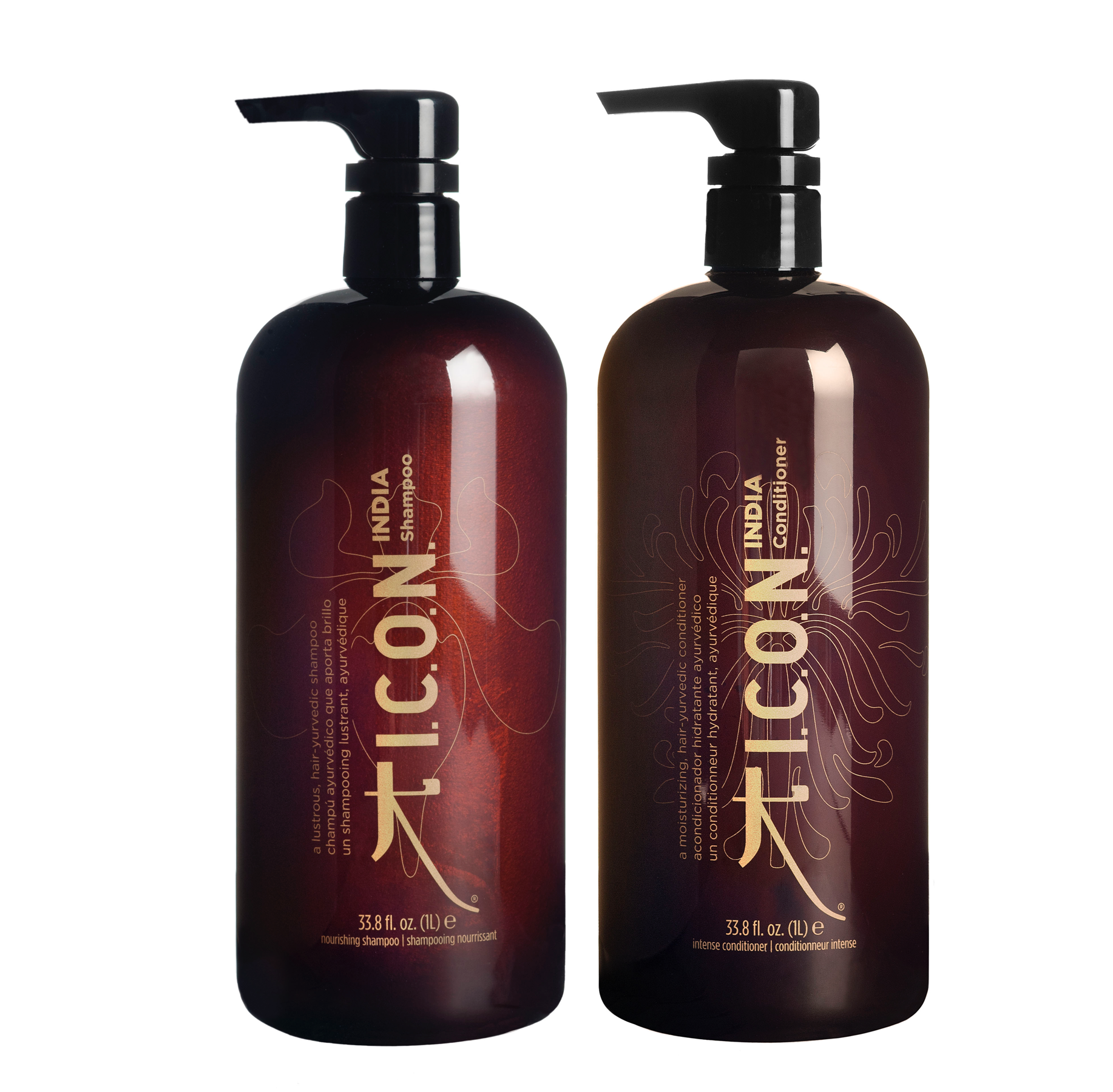 Icon India Nourishing Shampoo and Intense Conditioner 1000ml