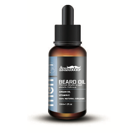 Immetee Organic Hair Growth Beard Oil 30ml