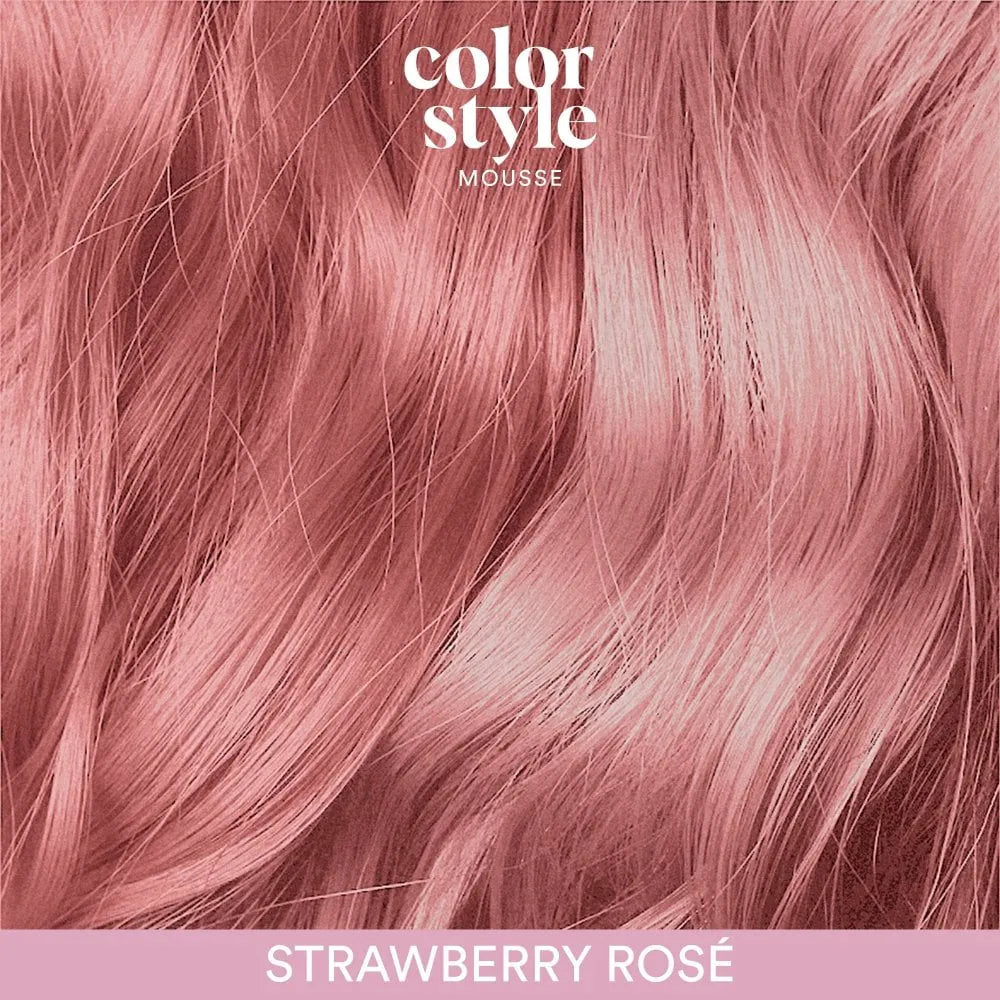 Indola Colour Style Mousse Strawberry Rose 200ml (2pc)
