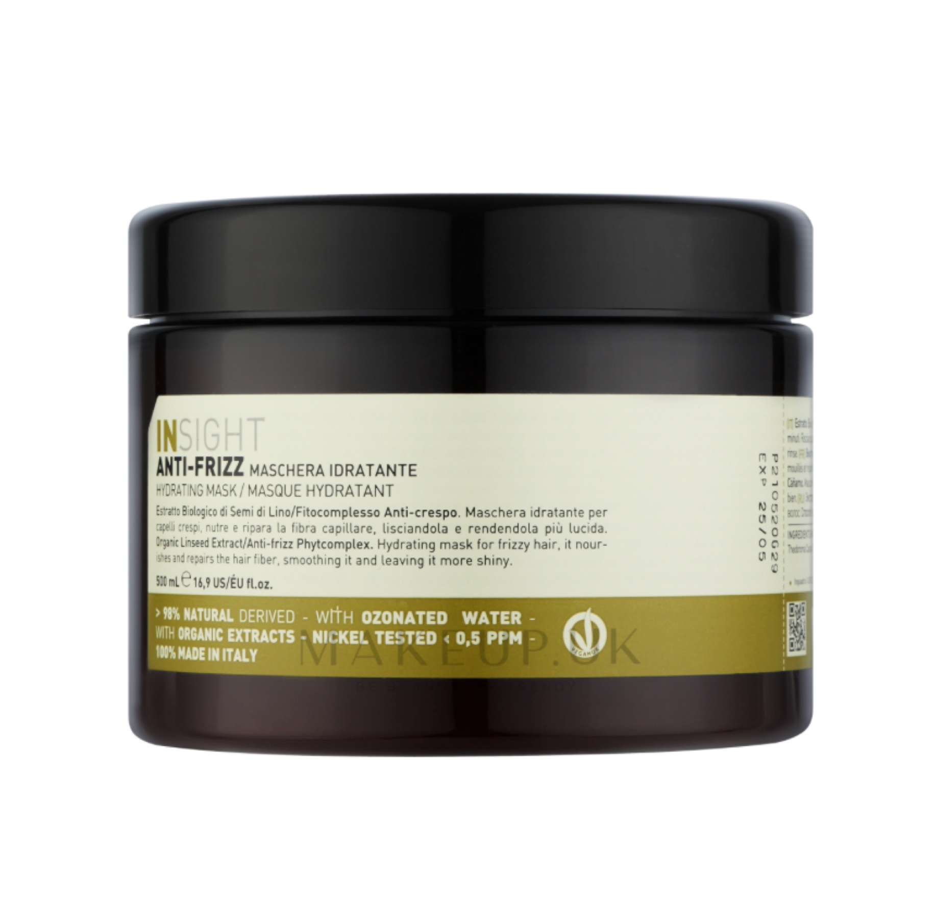 Insight Anti-Frizz Hydrating Mask 500ml