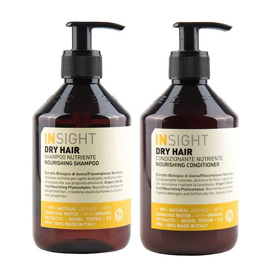 Insight Dry Hair Shampoo and Conditioner 400ml