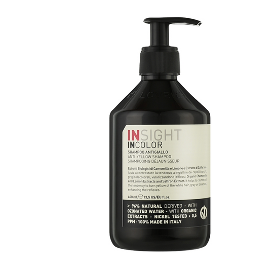 Insight InColour Anti-Yellow Shampoo 400ml