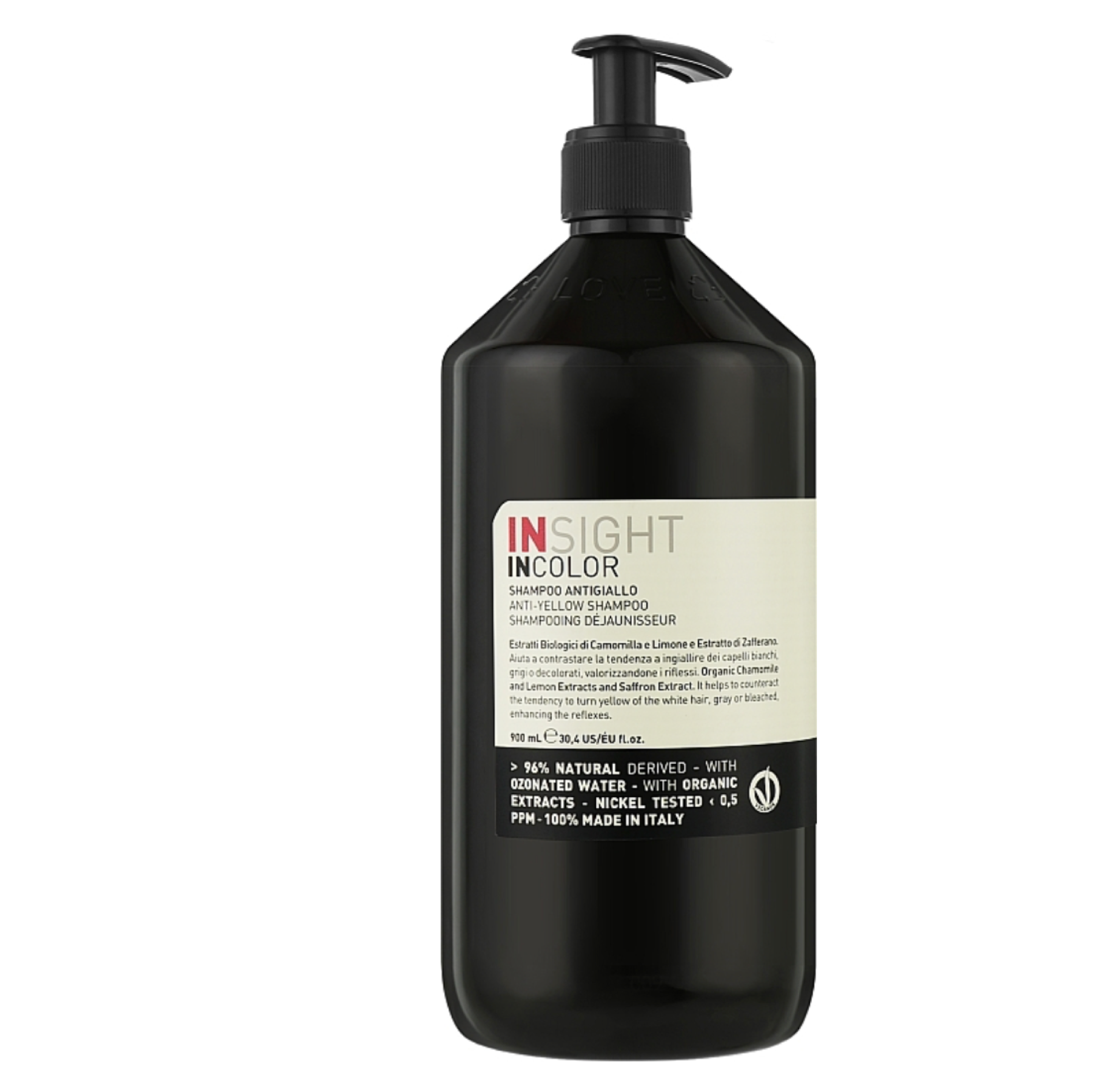 Insight InColour Anti-Yellow Shampoo 900ml