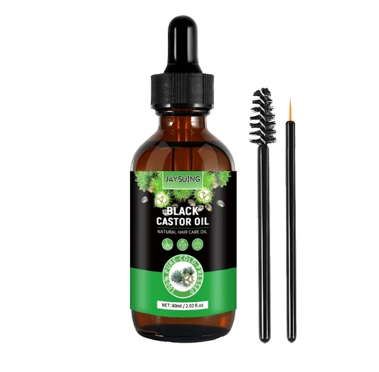 Jaysuing Organic Black Castor Oil Eyelash Growth 60ml