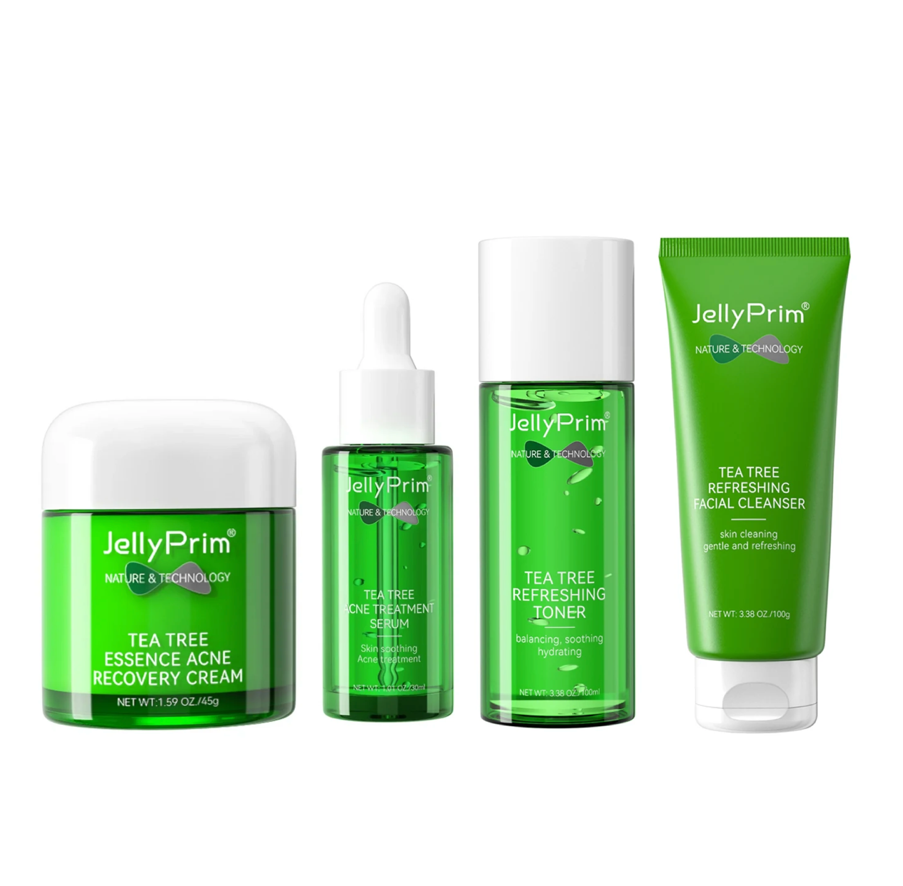 Jelly Prim Tea Tree Acne Treatment 4pc