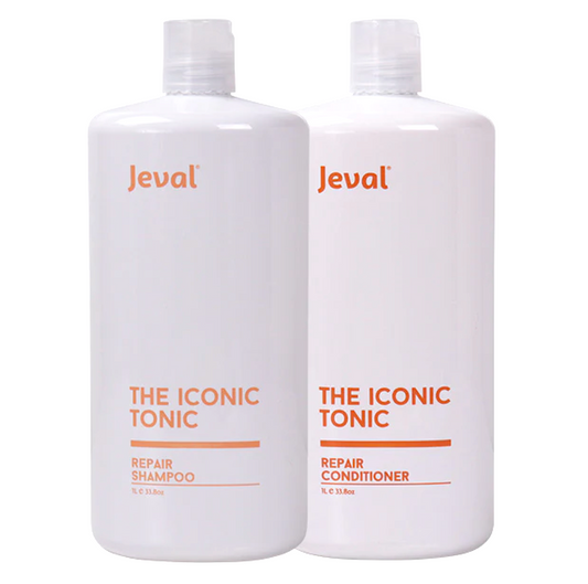 Jeval The Iconic Tonic Repair Shampoo and Conditioner 1000ml