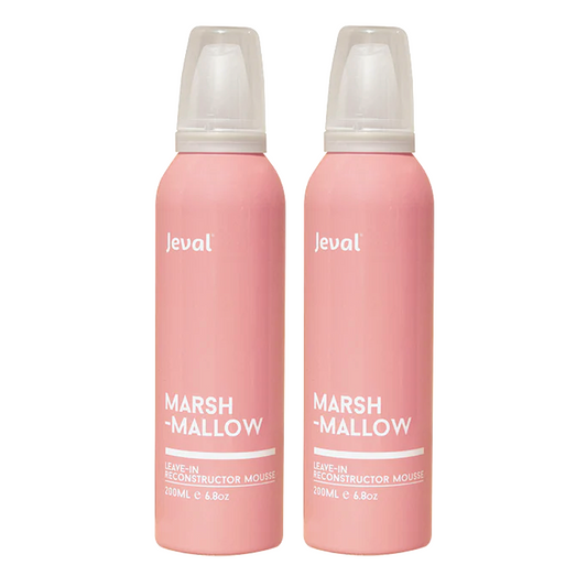 Jeval Marshmallow Leave-In Reconstructor Mousse 200ml Duo