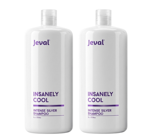 Jeval Insanely Cool Intense Silver Shampoo 1000ml (2pc)