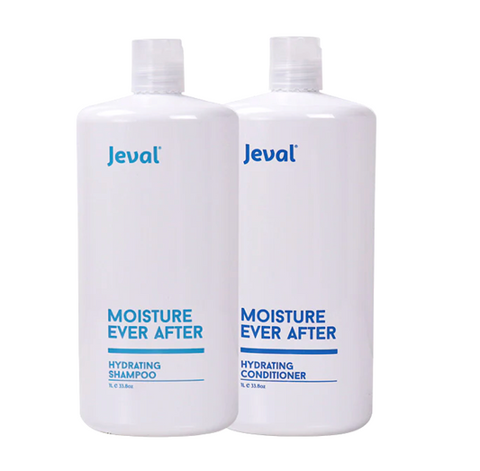 Jeval Moisture Ever After Hydrating Shampoo and Conditioner 1000ml