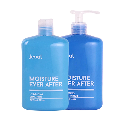Jeval Moisture Ever After Hydrating Shampoo and Conditioner 400ml