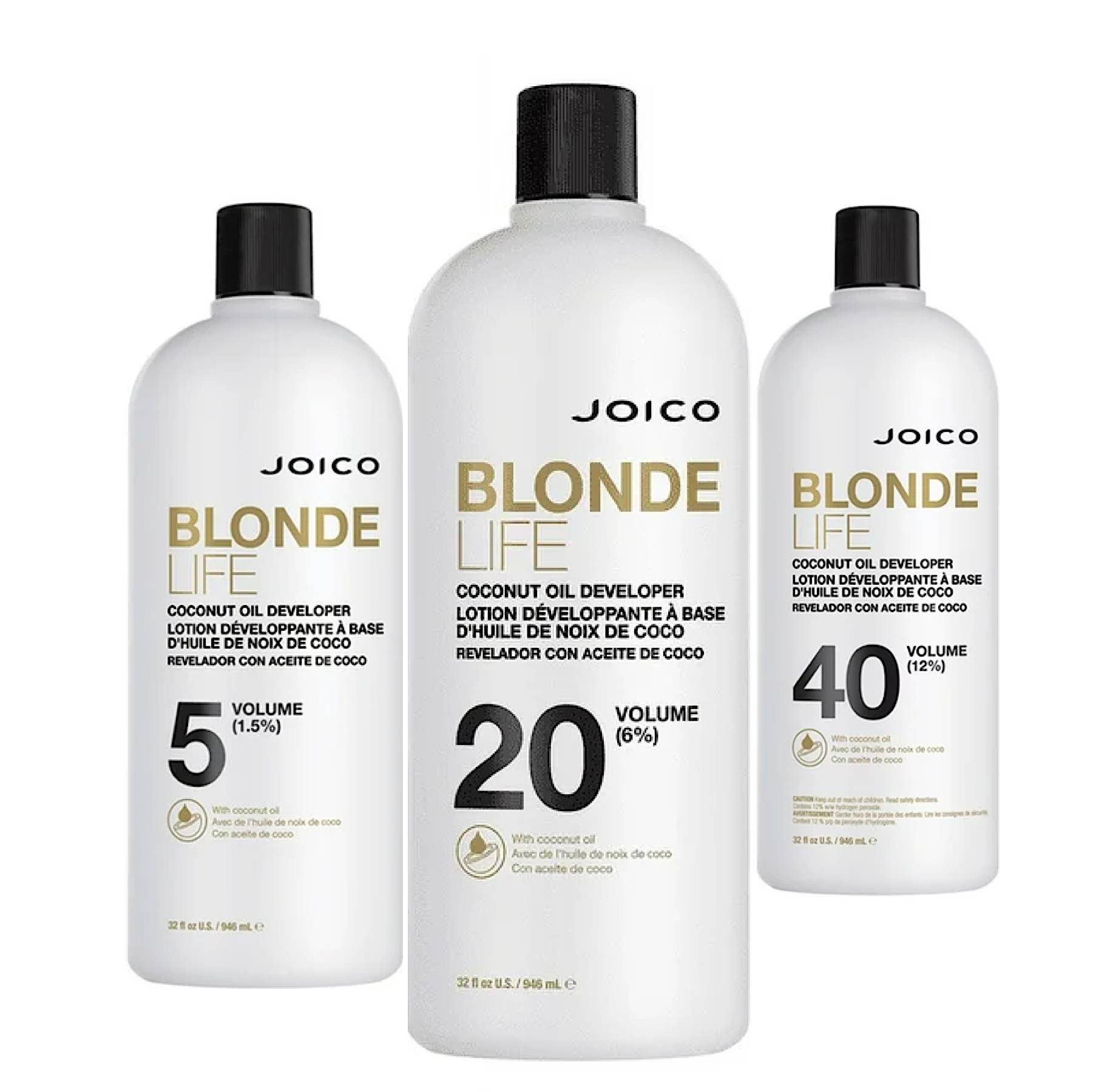 Developer Lotion Joico Blonde life Coconut Oil Developer Lotion 946ml – Everything Keratin