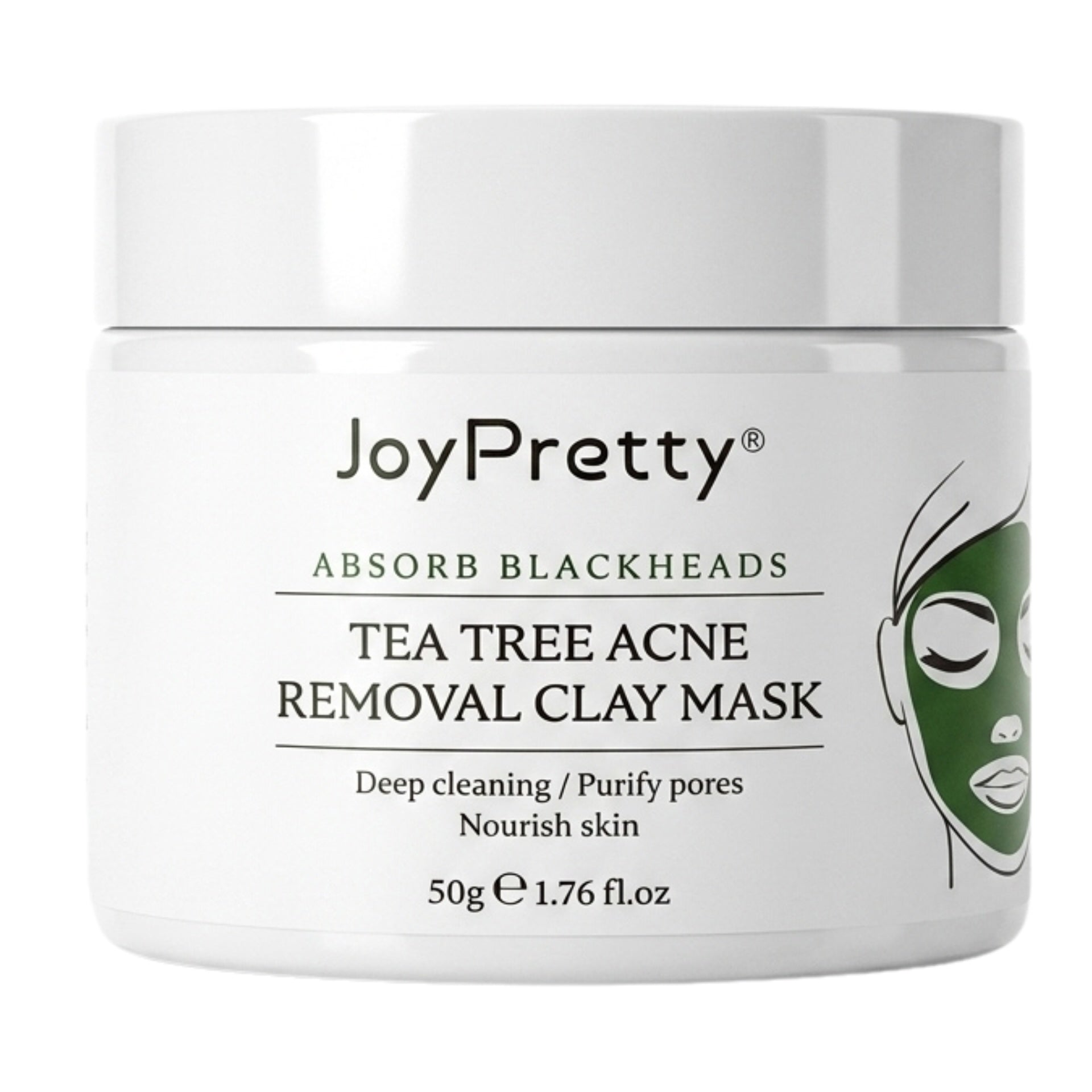 Joy Pretty Tea Tree Acne Removal Clay Mask 50g