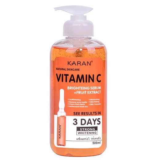 Karan Natural Skincare Vitamin C Brightening Serum 3 Days 500ml