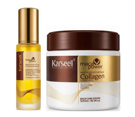 Karseell Maca Power Essence Repair Hair Mask and Serum Duo