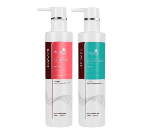 Karseell Maca Power Essence Volume Shampoo and Repair Conditioner 200ml