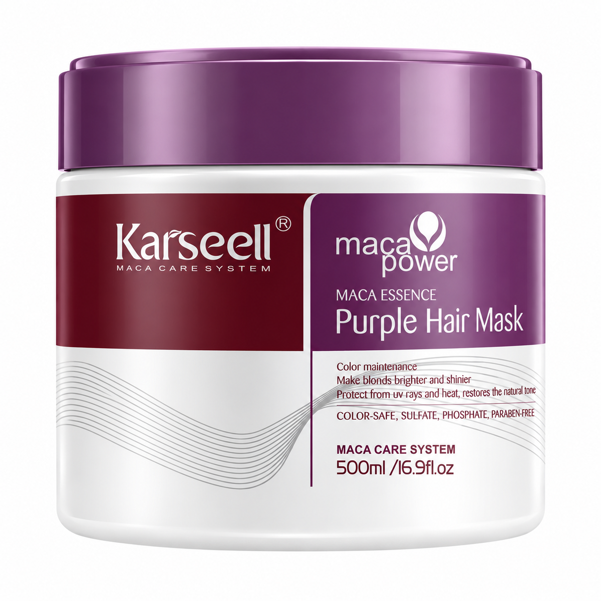 Karseell Maca Power Purple Hair Mask 500ml