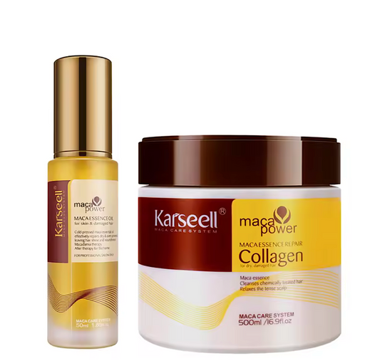 Karseell Maca Power Essence Repair Hair Mask and Serum Duo