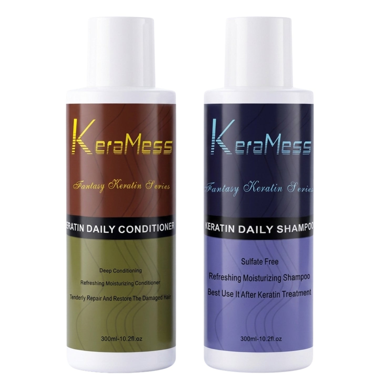 Keramess Keratin Daily Shampoo & Conditioner 300ml