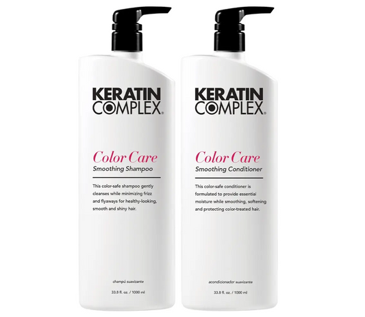 Keratin Complex Color Care Smoothing Shampoo and Conditioner 1000ml