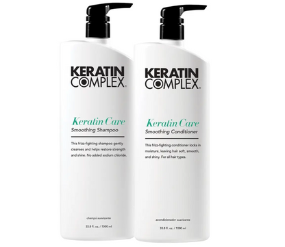Keratin Complex Keratin Care Smoothing Shampoo and Conditioner 1000ml