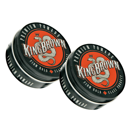 King Brown Premium Pomade 75g Duo