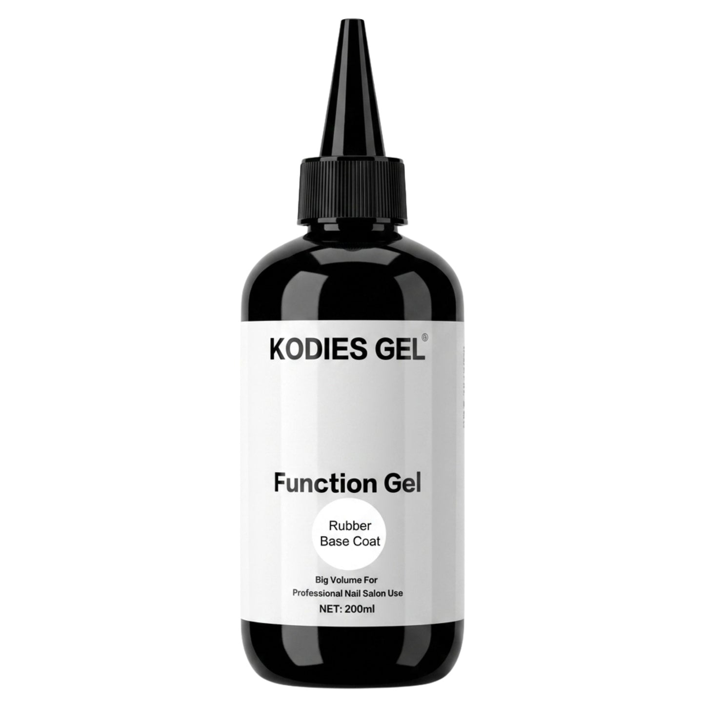 Kodies Gel Professional Grade Nail Function Gel Refill 200ml SALON SIZE