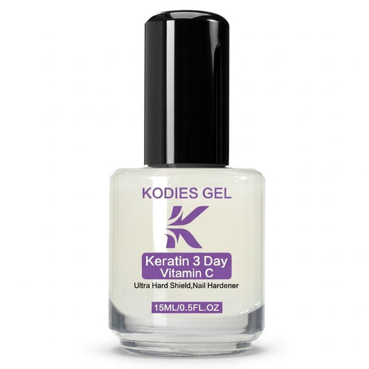 Kodies Nail Gel Keratin 3 Day Vitamin C Nail Hardener 15ml