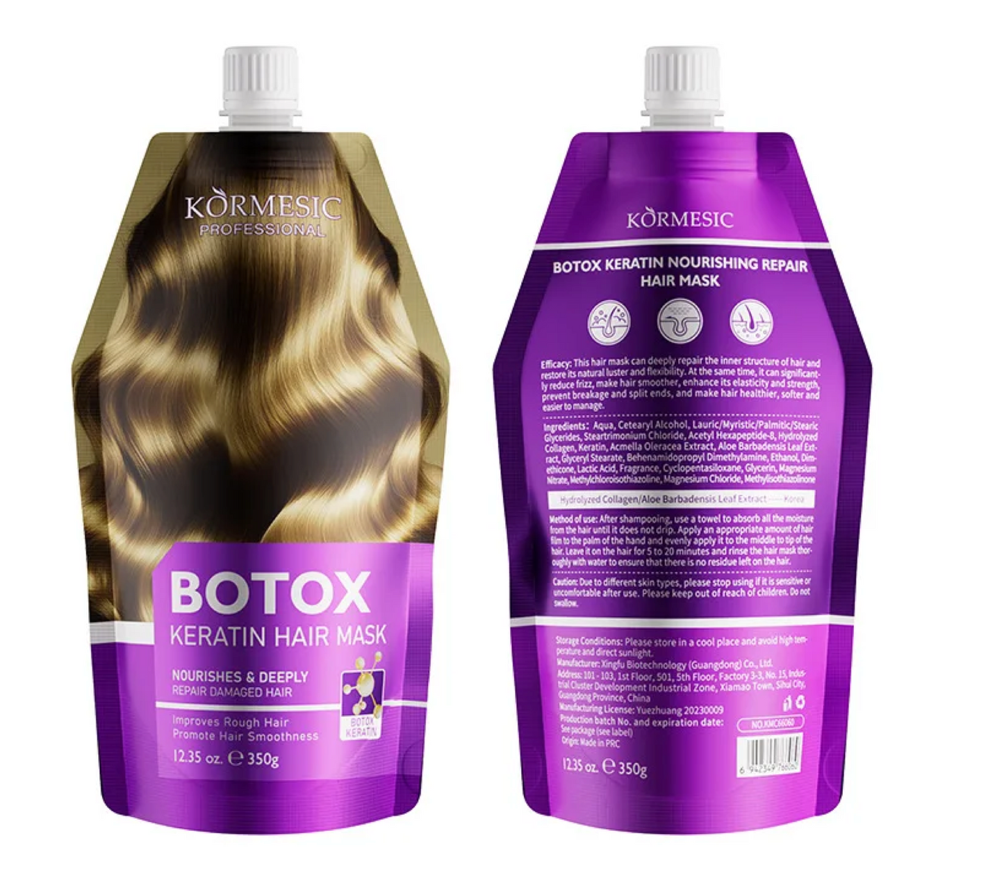 Kormesic Btx Keratin Hair Mask 350g