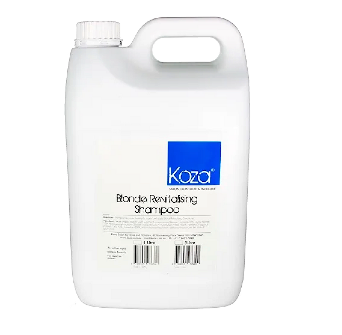 Koza Blonde Revitalising Shampoo 5L