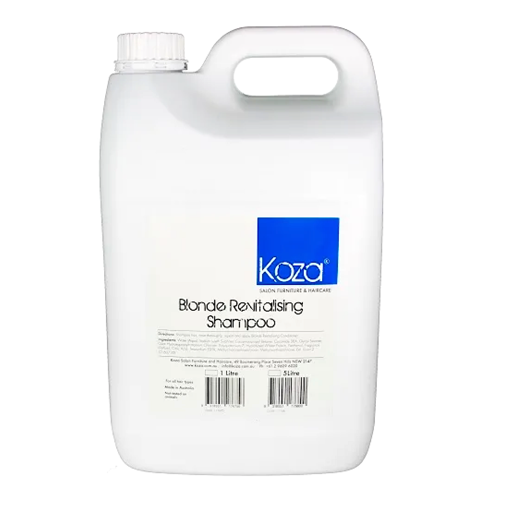 Koza Blonde Revitalising Shampoo 5L