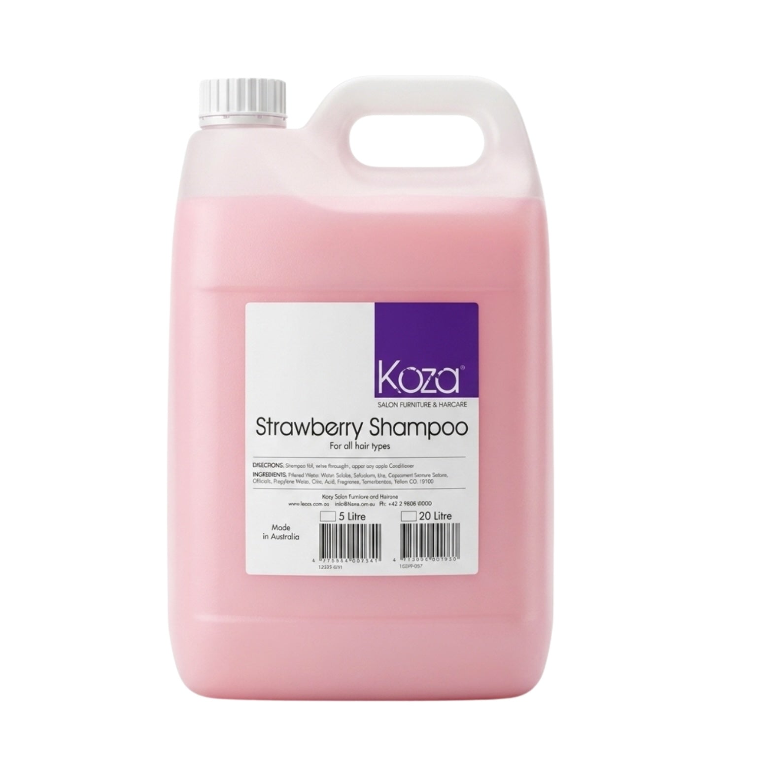 Koza Strawberry Shampoo 5L