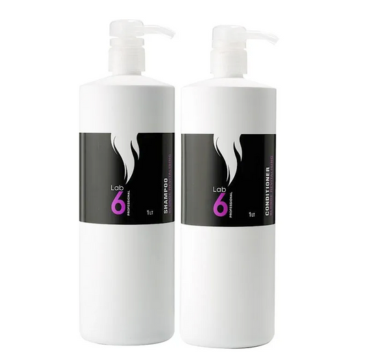 Lab 6 Blonde Revitalising Shampoo and Conditioner 1000ml
