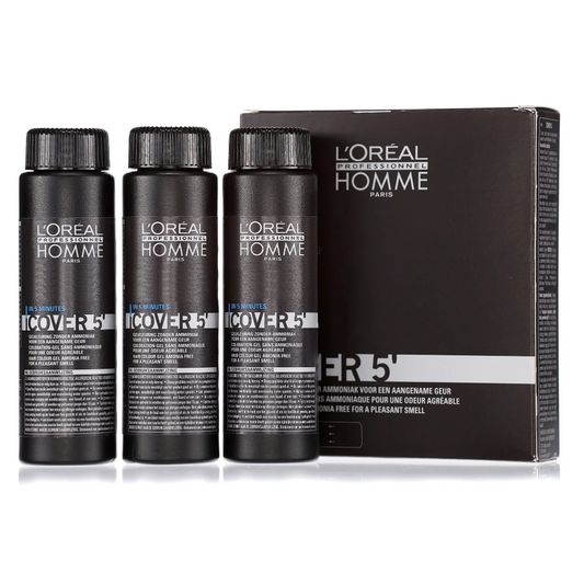 L’Oreal Professionnel Homme Grey Cover 50ml Trio Kit