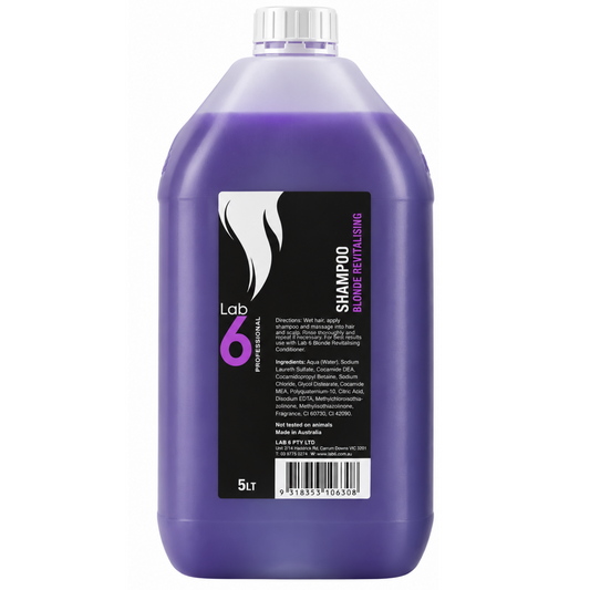 Lab 6 Blonde Revitalising Shampoo 5L