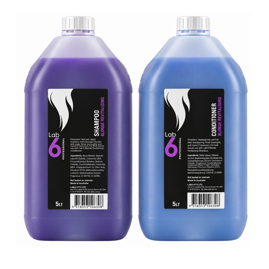 Lab 6 Blonde Revitalising Shampoo and Conditioner 5L