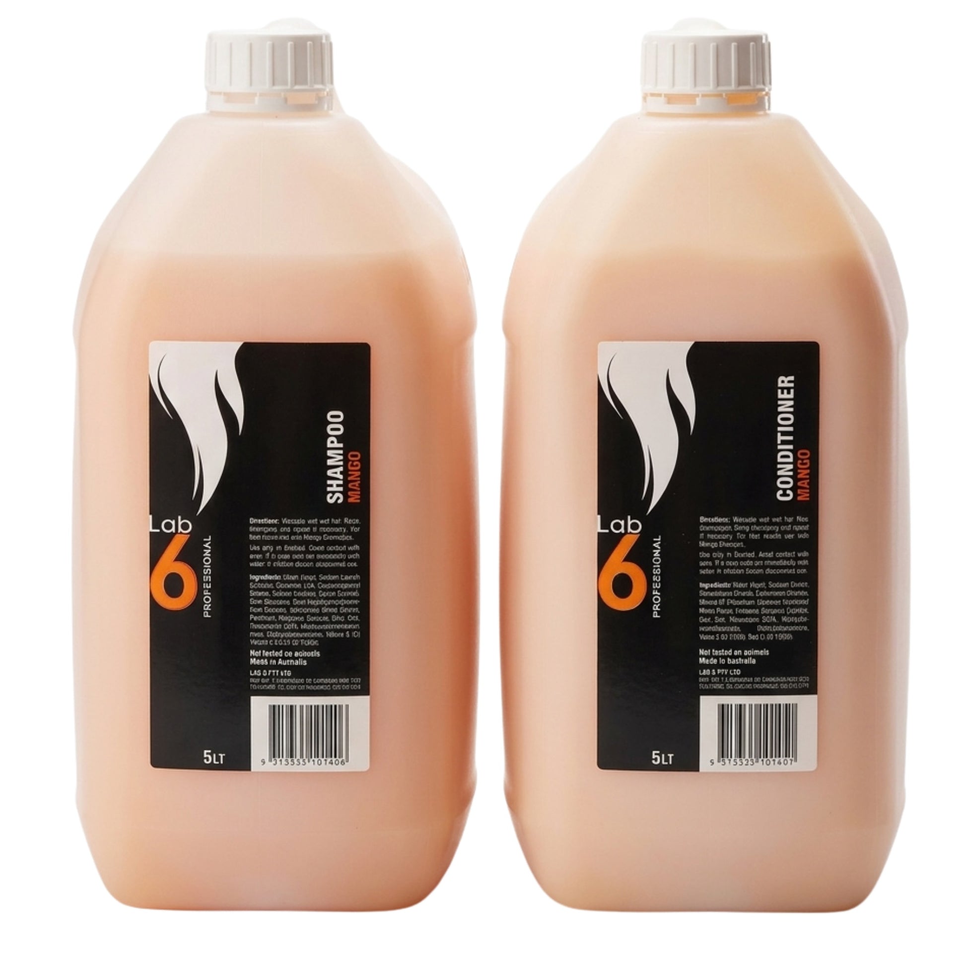 Lab 6 Mango Shampoo and Conditioner 5L