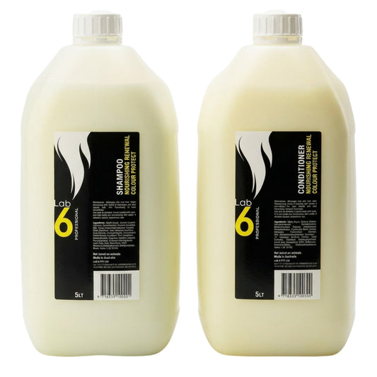 Lab 6 Nourishing Renewal Shampoo and Conditioner 5L