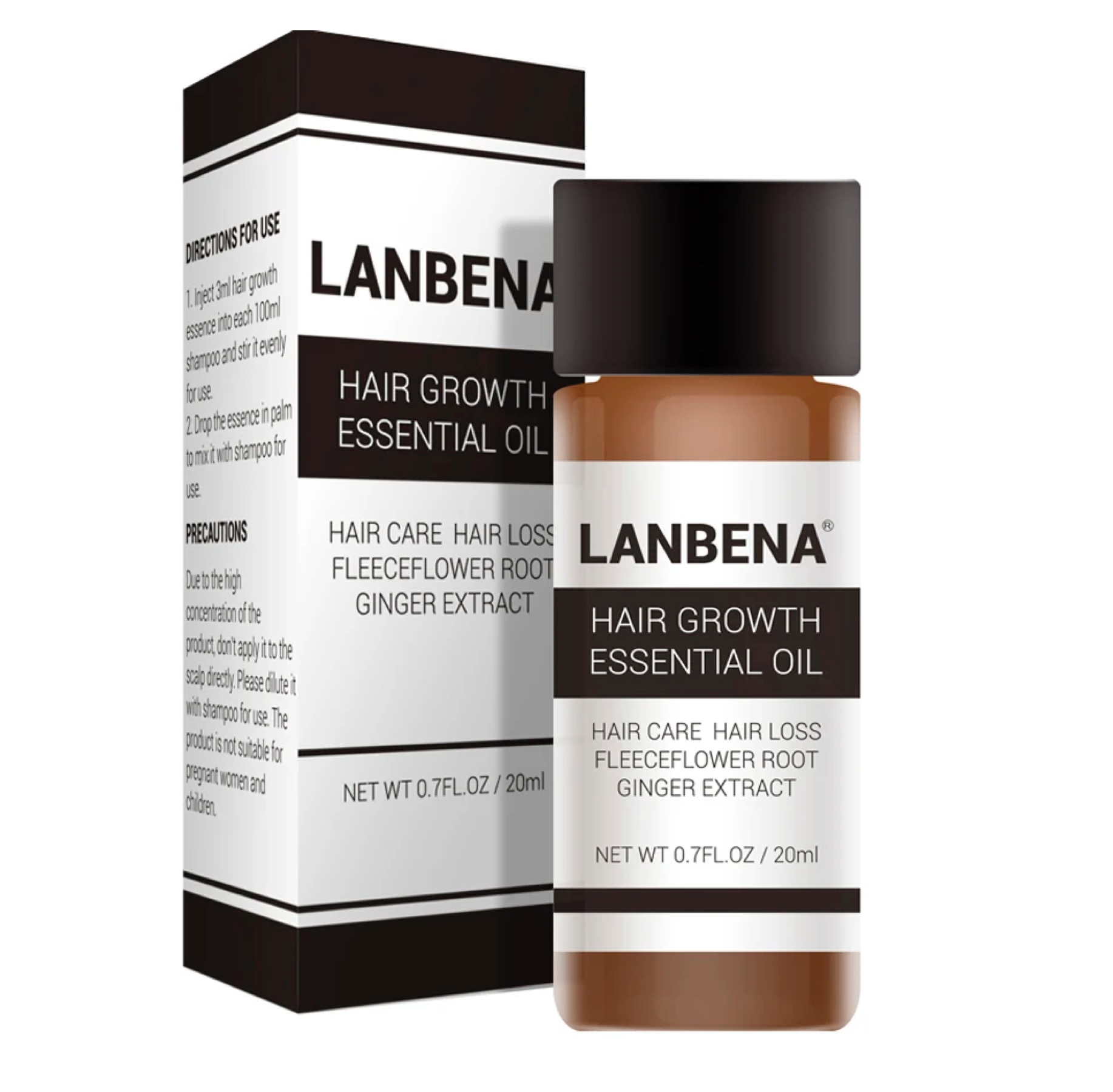 Lanbena Hair Growth Essential Oil 20ml – Everything Keratin