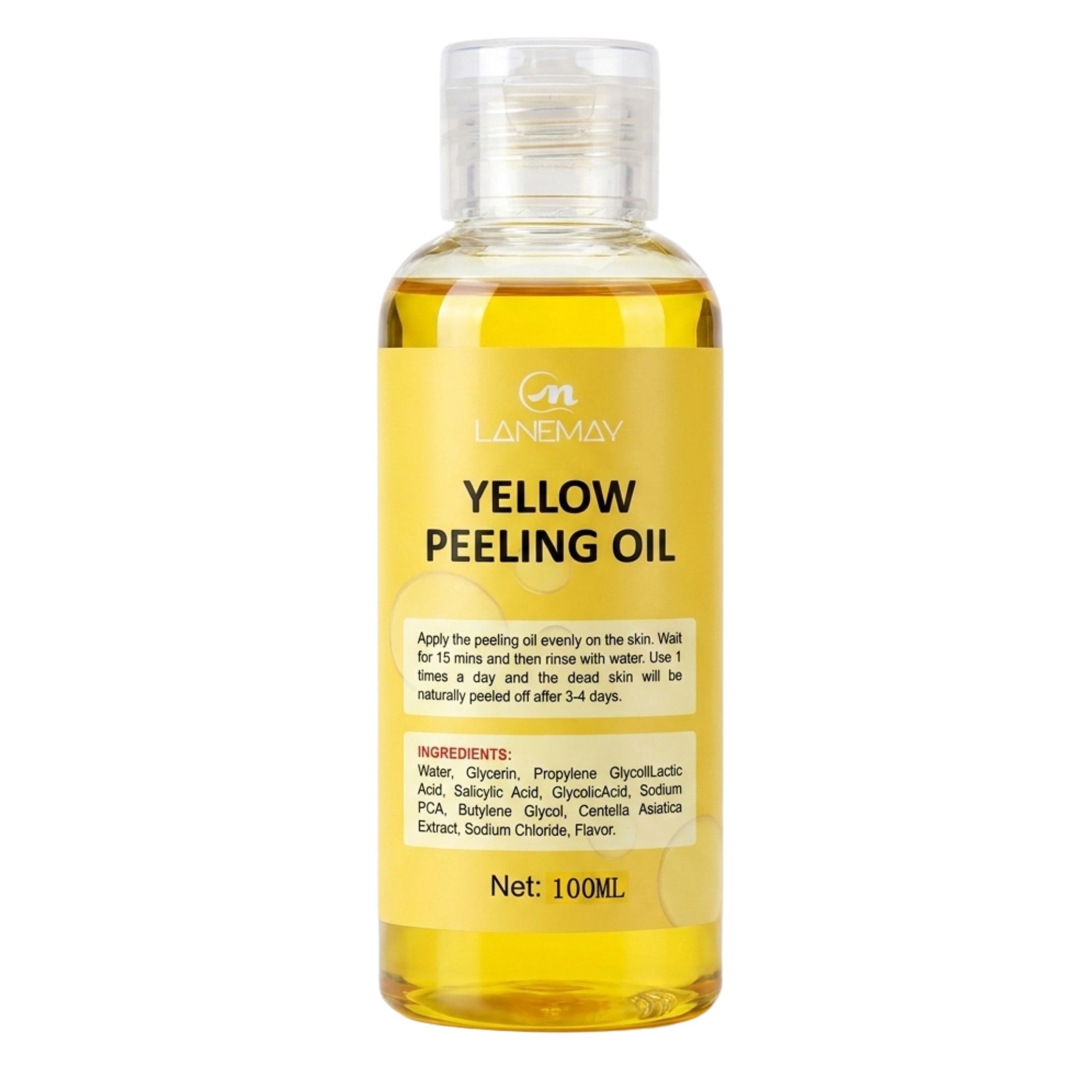Lanemay Yellow Peeling Oil Exfoliant 100ml