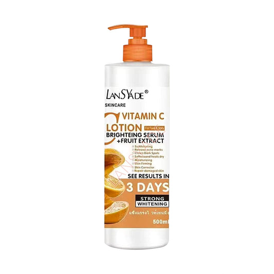 Lansyade Skincare Vitamin C Lotion Brightening Serum 3 Days 500ml