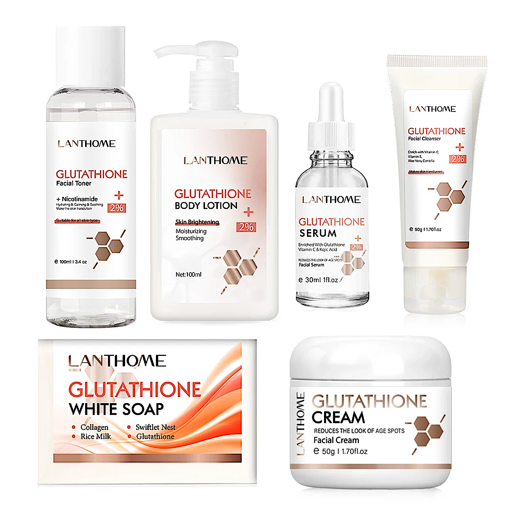 Lanthome Glutathione Facial Pack