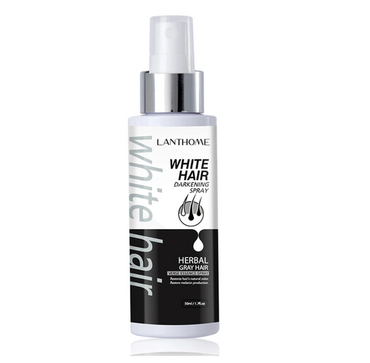 Lanthome White Hair Darkening Hair Spray Herbal Grey Hair 50ml