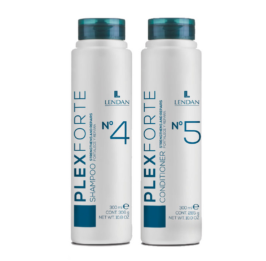 Lendan Plex Forte No 4 Strengthening Shampoo and No 5 Conditioner 300ml