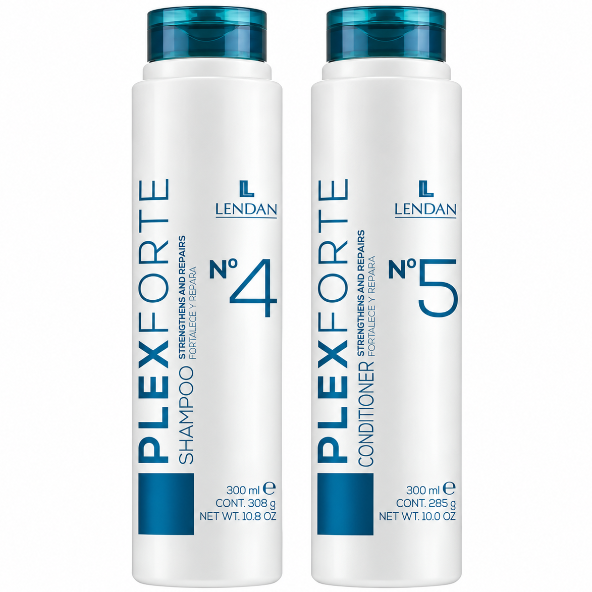 Lendan Plex Forte No 4 Strengthening Shampoo and No 5 Conditioner 300ml